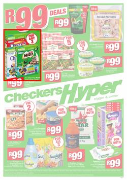 Checkers Hyper : R99 Deals (25 Aug - 11 Sep 2016), page 1