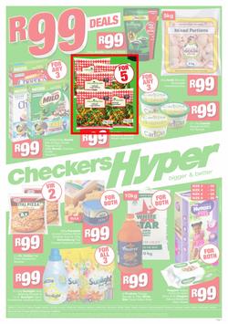 Checkers Hyper : R99 Deals (25 Aug - 11 Sep 2016), page 1