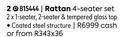 Rattan 4 Seater Set 815444