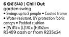 Chill Out Garden Swing 815440