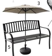Seagull Parasol Umbrella & Base 823786
