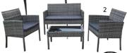 Rattan 4 Seater Set 815444