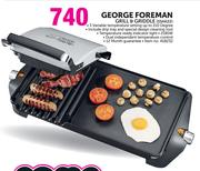 George Foreman Grill & Griddle SSAK22