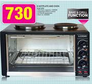 Logik 2 HotPlate And Oven LGK105