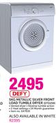 Defy 5kg White Front Load Tumble Dryer