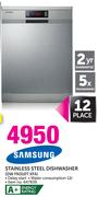 Samsung 12 Place Stainless Steel Dishwasher DWFN310TXFA