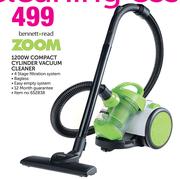 Zoom 1200W Compact Cylinder Vacuum Cleaner