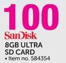 SanDisk 8GB Ultra SD Card