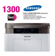 Samsung 3 In 1 Laser Printer M2070XFA