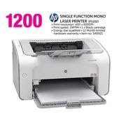 HP Single Function Mono Laser Printer P1102
