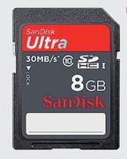 SanDisk 8GB Ultra SD Card