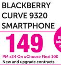 Blackberry Curve 9320 Smartphone-On uChoose Flexi 100