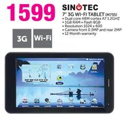 Sinotec 7" 3G Wi-Fi Tablet M735