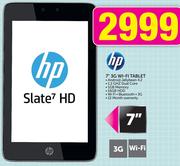 HP 7" 3G Wi-Fi Tablet