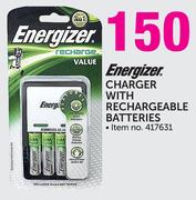 Energizer Charger With Rechargeable Batteries