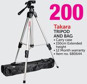 Takara Tripod And Bag