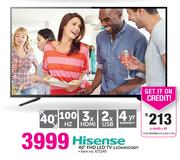 Hisense 40" FHD LED TV LEDN40D36P