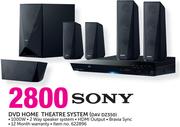Sony DVD Home Theatre System DAVDZ350