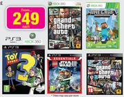 PS3/Xbox 360 Titles-Each
