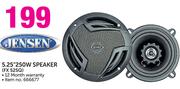 Jensen 5.25" 250W Speaker FX 52SQ