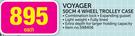 Voyager 50cm 4 Wheel Trolley Case-Each