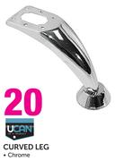 Ucan Curved LEG Chrome
