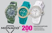 Monaco Analogue Watches-Each
