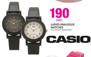 Casio Ladies Analogue Watches