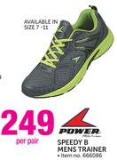 Power Speedy B Mens Trainer-Per Pair