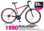 Raleigh 29" Rock Mountain Bike
