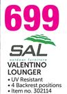 Sal Valentino Lounger