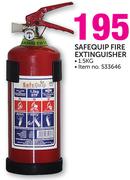 Safequip 15kg Fire Extinguisher