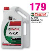 Castrol 5Ltr GTX Motor Oil 20W-50