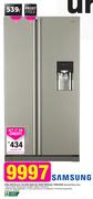 Samsung 539Ltr Metallic Silver Side By Side Fridge/Freezer RSA1WTMG1 XFA