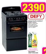 Defy 4 Solid Plate Compact Stove DSS514
