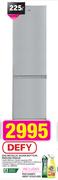 Defy 225Ltr Metallic Silver Bottom Freezer Fridge