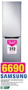 Samsung 329Ltr Silver Bottom Freezer Fridge RB31FSRNDSA F