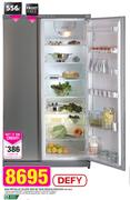 Defy 556Ltr Metallic Silver Side By Side Fridge/Freezer DFF404