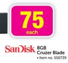 SanDisk 8GB Cruzer Blade