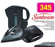Sunbeam 3 Piece Black-Starter Pack