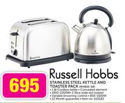 Russell Hobbs Stainless Steel Kettle And Toaster Pack-RHBSS-56