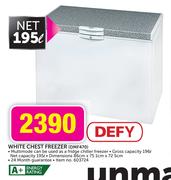 Defy White Chest Freezer DMF470