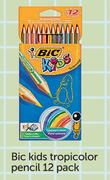 BIC Kids Tropicolor Pencil-12's Pack