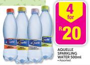 Aquelle Sparkling Water-4 x 500ml