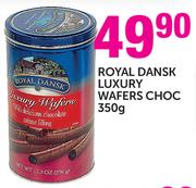 Royal Dansk Luxury Wafers Choc-350gm
