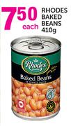 Rhodes Baked Beans-410gm