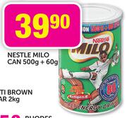 Nestle Milo Can-500gm + 60gm