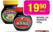 Bovril or Marmite-125gm Each