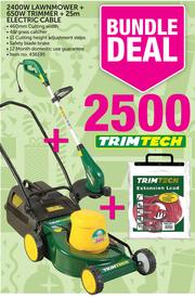 Trimtech hotsell lawnmower 2400w