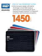 WD 2TB 2.5" My Passport Ultra Each